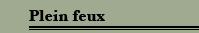 La Tarentule - Plein feux