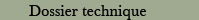 La Tarentule - Régie technique - Dossier technique